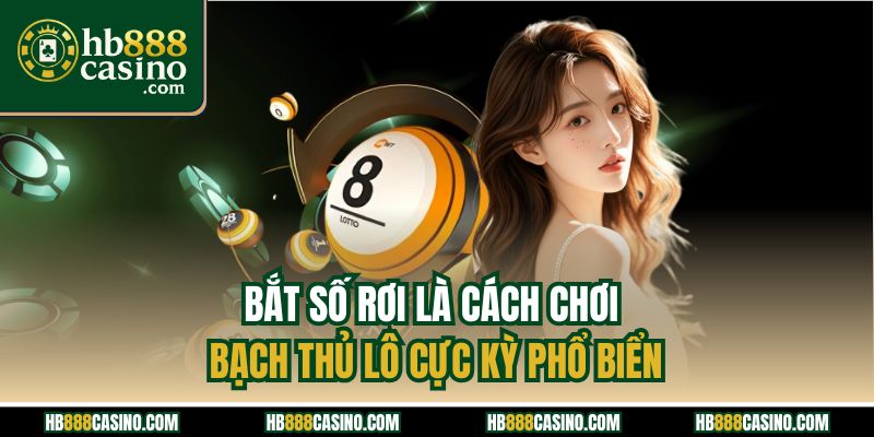 Bắt số rơi là cách chơi bạch thủ lô cực kỳ phổ biển