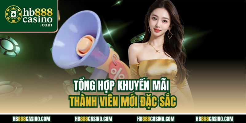 Tổng hợp khuyến mãi thành viên mới đặc sắc
